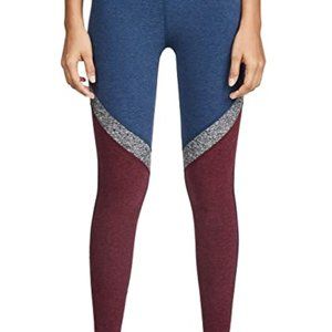 Spacedye Tri-Panel High Waisted Midi Leggings